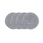 Roborock Mop Cloth*4pcs for Qrevo S5V, Qrevo, Qrevo Pro, Qrevo S, Qrevo Master, Qrevo MaxV, Qrevo Plus, Qrevo Slim, Qrevo CurvX
