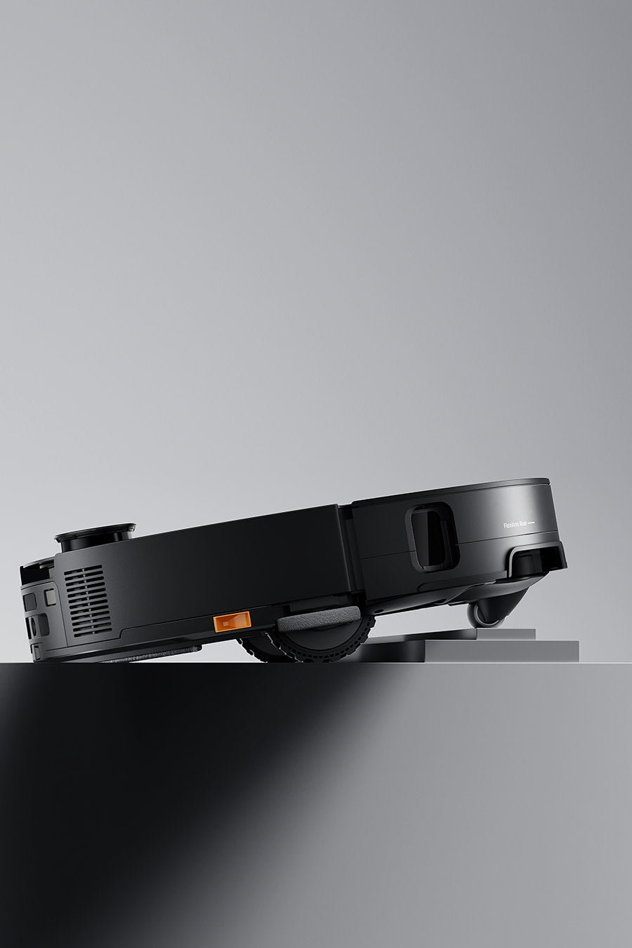Saros 10 lifting its chassis to cross a raised threshold.