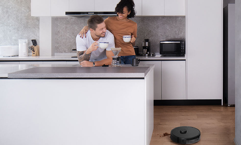 Roborock S5 Max's can clamber onto most carpets to deep clean the carpet fibers
